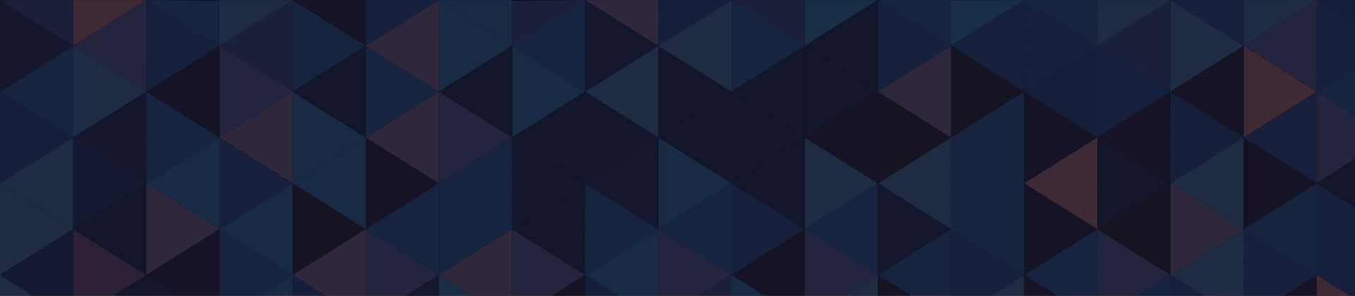 Background composed of isosceles triangles in different shades of blue. They recall the Joueurz logo, but also the "play" symbol found on everyday devices.