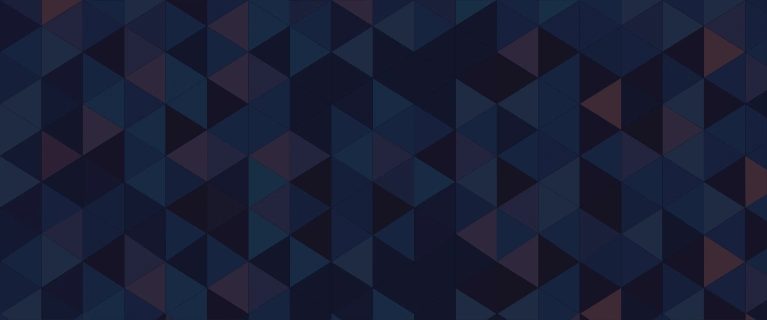 Background composed of isosceles triangles in different shades of blue. They recall the Joueurz logo, but also the "play" symbol found on everyday devices.