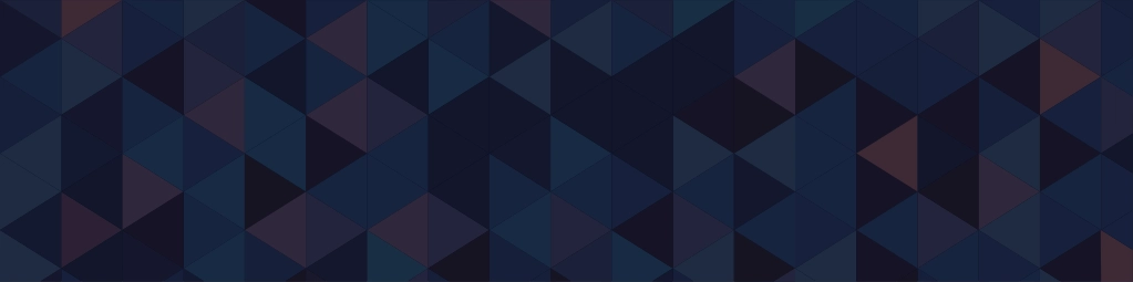 Background composed of isosceles triangles in different shades of blue. They recall the Joueurz logo, but also the "play" symbol found on everyday devices.