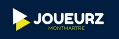 logo de Joueurz avec sa raison sociale avec la charte chartre graphique du site